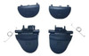 5 Kits Botões Gatilho V4 Jdm Jds 040 Para Controle De Ps4 1