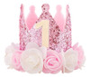 Corona De Reina Para Bebé Niña  Color Rosa Y Oro 0