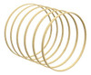 Aros De Bambu Par Manualidades 20cm X 6u. 0