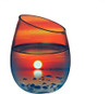 5d Pintura Por Diamantes Copas Lienzo Artistico Atardecer 0