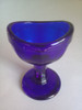 Copita De Lavar Ojos Antigua De Vidrio Azul Iimperdible.//// 1 Copita De Lavar Ojos Antigua De Vidrio Azul Iimperdible.//// 1