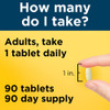 Multivitamínico Nature Made For Him, 90 Comprimidos Diários 3