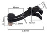 6 X Microfone Anti Shake Com Clipe De Tambor Ajustável 2