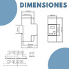 Medidor Consumo Electrico Smart Wifi Monofasico 65a Rieldin 3