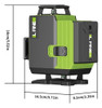 Nível A Laser 16 Linhas Verde Completo Com Duas Baterias 3