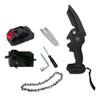 Mini Motosserra Portátil 36v Bateria Recarregável 4 Polegada 3