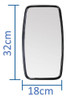 Par Espelho Retrovisor Plano + Auxiliar Bionico Para Mb 710 4