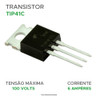 Kit 30 Peças Transistor Tip41c = Tip 41c = Tip41= Tip-41c 2
