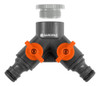 Distribuidor Doble Gardena 1  A 2 X 1/2 0