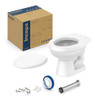 Kit Vaso Sanitário Convencional Com Assento Pp Kids Incepa 1