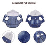 Sild Ropa Para Mascotas, Chaqueta Vaquera Para 3 Sild Ropa Para Mascotas, Chaqueta Vaquera Para 3