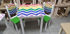 Pizarra /pizarrón,mesas Infantiles Didácticas Altas 60x60x60 1