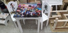 Pizarra /pizarrón,mesas Infantiles Didácticas Altas 60x60x60 3