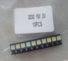 10x Led Backlight 1w 3v 3030 0