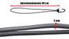 20 Extensor Elástico Gancho Para Fixar Lona De Caminhão 30cm 1