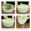 Centrifugador De Vegetales Escurridor Secador De Lechuga 5 Centrifugador De Vegetales Escurridor Secador De Lechuga 5