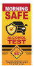 Morning Safe Alcohol Test Breathalyzer Análisis Irlandés X 2 0