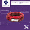 Cable Para Bafle Rojo/negro 2x1mm Artekit Cb2x1rn X100m 1