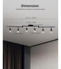 ~? Bojim 6 Light Led Track Lighting Kit, Iluminación De Punt 3