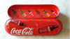 Coca Cola Cartuchera Chapa Con Compartimiento 1
