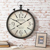 Jumbo Decor Reloj De Bolsillo Grande De Metal, Reloj De Pare 2