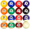 Juego De Bolas De Pool 57 Mm Hvy X 16 Medidas Profesional 4