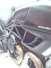 Slider Novo Dianteiro Alumínio Diavel Ducati Carbon 2