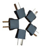 Adaptador Pata Recta Americana Y Redonda A Oblicua Argentina 4