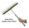 Cabo Extensor 6 Metros Rodo 35cm Vidros Vassoura Limpa Teto 4