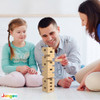 Torre De Equilibrio Classica Madeira Em Mdf Brinquedo Junges 1