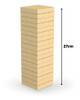 Torre De Equilibrio Classica Madeira Em Mdf Brinquedo Junges 6