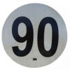 Logo Reflectivo 3m Velocidad Maxima 90 Homologado Vtv 0