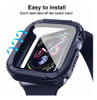 Funda Resistente Para Apple Watch 44mm 4 5 6 Se Blue 4