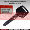 Llave Virgen Para Honda Cb1 125 Original - Reggio Motos 0