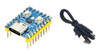 Placa Raspberry Pi Pico Rp2040 Zero + Cabo Usb Nfe No Full 0