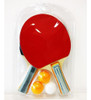 Kit 2 Raquetes Tenis Mesa Ping Pong + 3 Bolas - Amigold 3