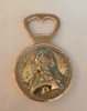 Destapador Antiguo Modelo Moneda En Bronce Macizo 0