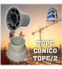 Tope Cónico Tope/2 Plástico Reiner Hormigón X 2000u 3