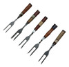 Tenedor Parrillero Para Cuchillo Artesanal 26cm 0