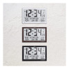 Marathon Reloj De Pared Atómico Delgado Jumbo Con Pantalla. 6