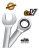 Juego De 8 Llaves Crique Combinadas Curva 8-19mm Ingco Profe 5
