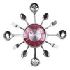 Reloj De Pared Timelike 18 Pared De Metal Cocina Utensilio C 0