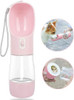 Dispenser De Agua Portatil Para Perros Y Gatos 2en1-258ml-r 0