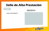 Sello Automático Placa Rectangular De Alta Prestación 46x32 1