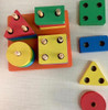 Brinquedo Pedagógico Prancha De Seleção Geométrica 5