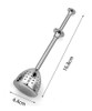 Infusor Colador Filtro De Té En Hebras Acero Inoxidable 1