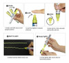 Marcador De Tiza Líquida Fluorescente Unidad Grosor 5mm 4