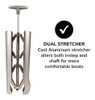 Footfitter Combinacion De Botas De Aluminio Fundido Empeine 3