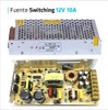 Fuente 12v 10a Metalica Switching Tira Led Cctv Pack 4 2