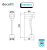 Valvula Mictório Docol Pressmatic Compact Autómatica 3